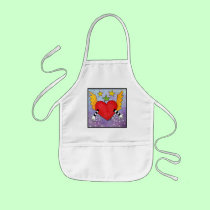 Open Heart aprons