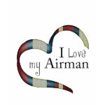 Open Heart : I love my airman T Shirts