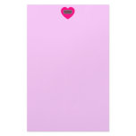 open heart stationary personalized stationery
