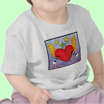 Open Heart t-shirts