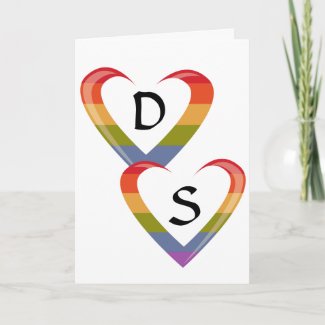 Open Hearts Greeting Card
