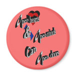 Open Hearts Open Doors Magnet