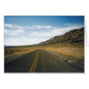 Open Highway- Death Valley Card