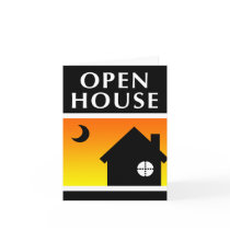 open house announcement : pop home greeting card