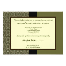 Open House New Business Custom Announcements