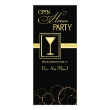 Open House Party Invitations