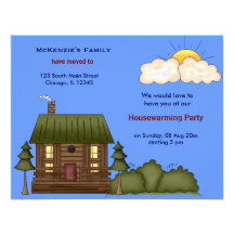 Open House Personalized Announcement