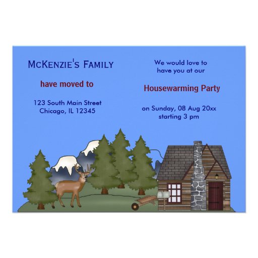 Open House Personalized Invite