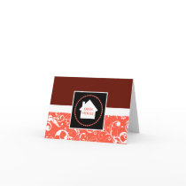 open house : professional damask cards