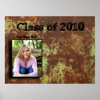 Zazzle Graduation Sign in Poster