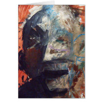 Open Mouth Mask (card