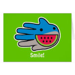 Open Mouth Shark Card