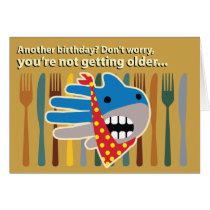 Open Mouth Shark Cards