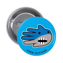 Open Mouth Shark Pins