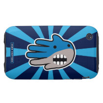 Open Mouth Shark Tough iPhone 3 Cases