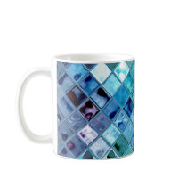 Open Ocean Mosaic Art ~ custom select style & size Mug