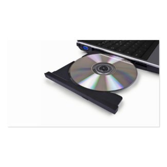 open optical disk drive, cd, dvd, blu-ray business cards