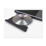 open optical disk drive, cd, dvd, blu-ray postcard