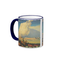 Open Range by Maynard Dixon Coffee Mugs