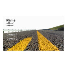 Open Road Business Card Template