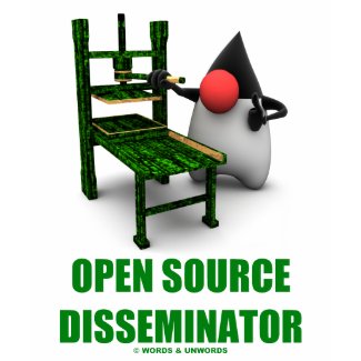Open Source Disseminator (Open Source Duke) shirt