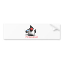 Open Source Dude (Software Developer Duke) Bumper Sticker