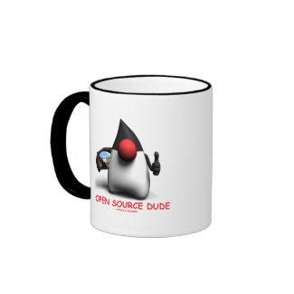 Open Source Dude (Software Developer Duke) mug
