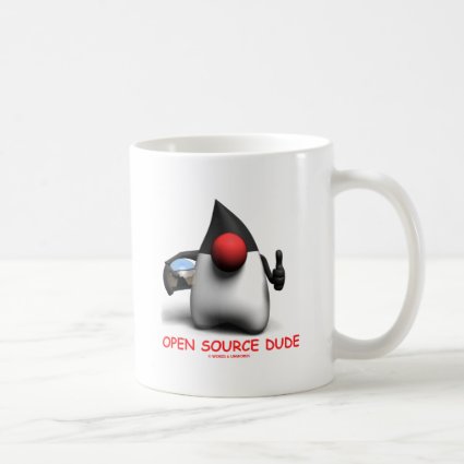 Open Source Dude (Software Developer Duke) Mug