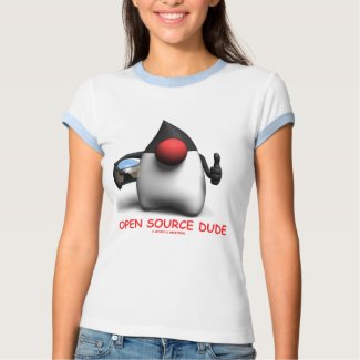 Open Source Dude (Software Developer Duke) shirt