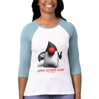 Open Source Dude (Software Developer Duke) shirt