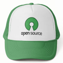 open source green mesh hats