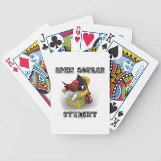 Open Source Student (Duke Java Book Comfy Chair) Poker Deck