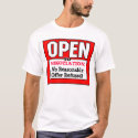 OPEN to negotiation t-shirts