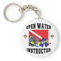 Open Water SCUBA Instructor Key Chain