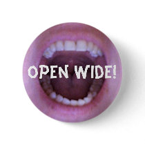 open wide! buttons by ilisa1857 open wide! buttons
