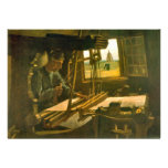 Open Window by Vincent van Gogh Personalized Announcement