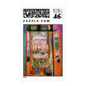 Open Window Collioure postage