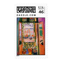 Open Window Collioure postage