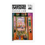 Open Window Collioure postage