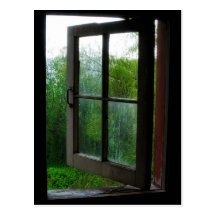 Open  Window Post Card