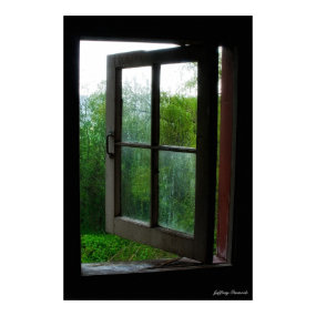 Open Window print