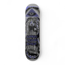 Open Your Eyes - Isis Custom Skate Board