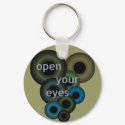 Open Your Eyes keychains by captainjoekickass Open Your Eyes keychains