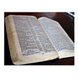 Opened Bible Postcards