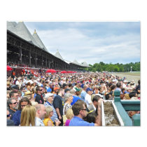 Opening Day at the Spa Photographic Print