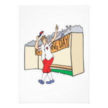 Opening Day Custom Invites