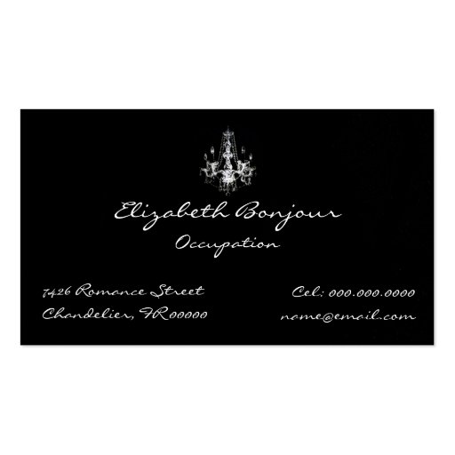 Opening Doors ~ Business Card (back side)