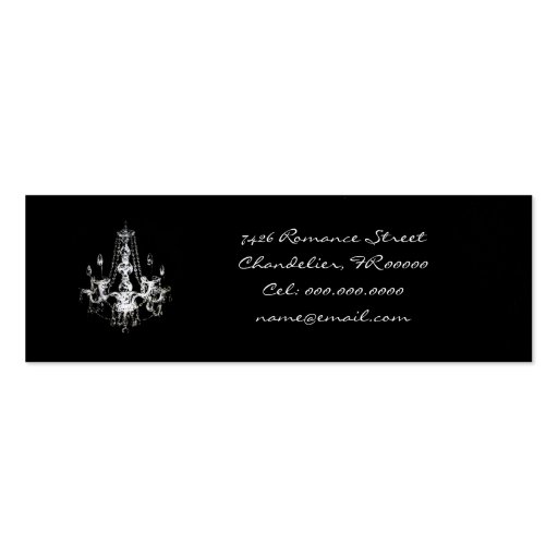 Opening Doors ~ Business Card / Calling Card (back side)