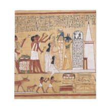 Opening of the Mouth Ceremony Book of the Dead Note Pad