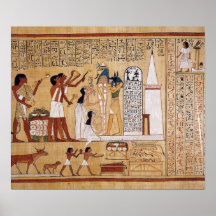 Opening of the Mouth Ceremony Book of the Dead Poster